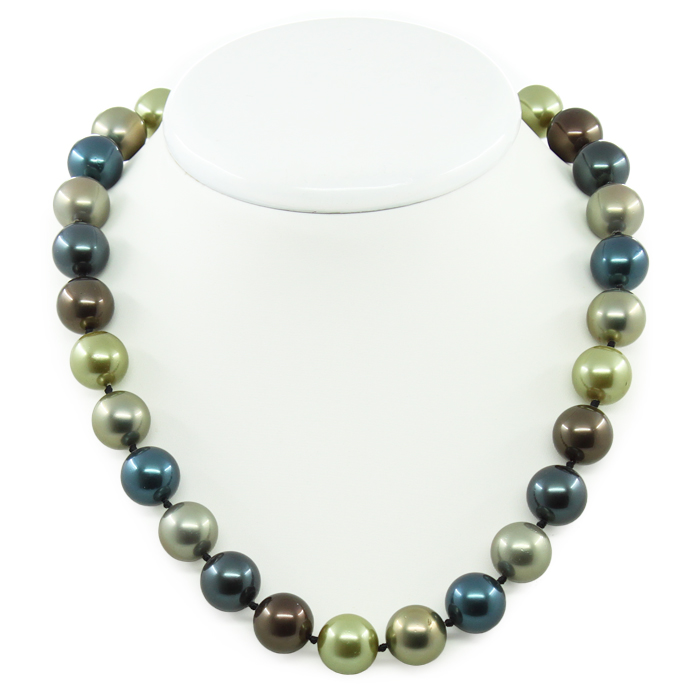 бусы из майорки разноцветной